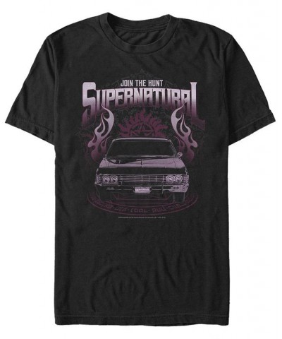 Men's Supernatural Road Tour Short Sleeve T-shirt Black $17.15 T-Shirts