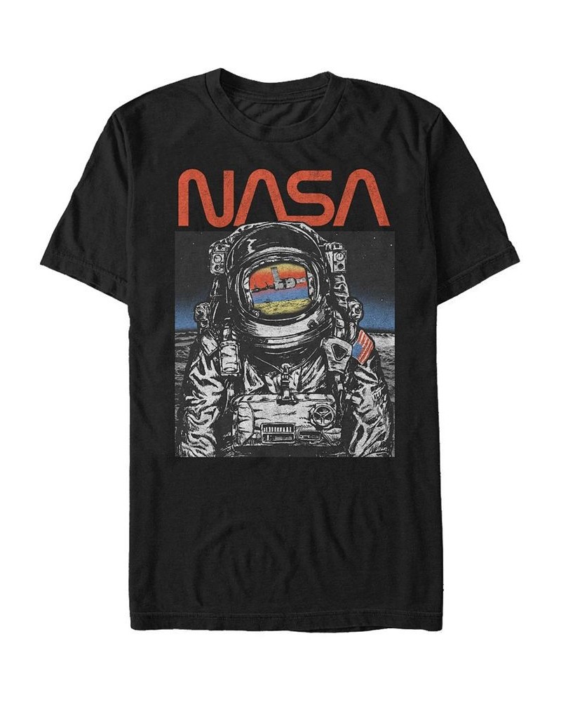 NASA Men's Astronaut Poster Short Sleeve T- shirt Black $19.59 T-Shirts