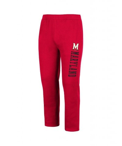 Men's Red Maryland Terrapins Fleece Pants $24.20 Pants