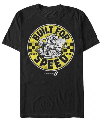 Nintendo Men's Mario Kart Built For Speed Since 1992 Short Sleeve T-Shirt Black $19.94 T-Shirts