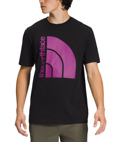 Men's Jumbo Half-Dome Logo T-Shirt Black $24.00 T-Shirts