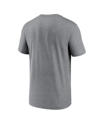 Men's Heathered Gray New York Giants Icon Legend Performance T-shirt $23.99 T-Shirts