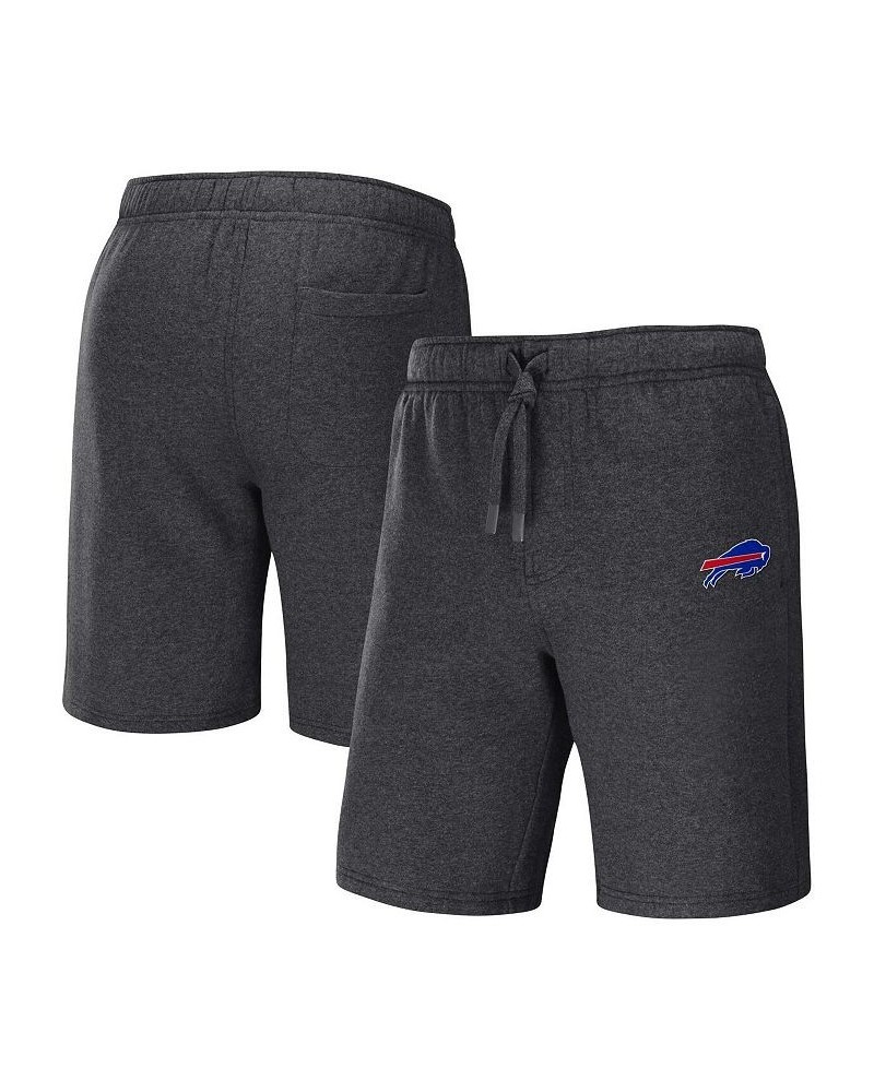 Men's NFL x Darius Rucker Collection by Heather Charcoal Buffalo Bills Logo Shorts $22.36 Shorts