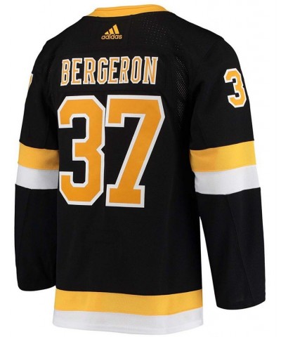 Men's Patrice Bergeron Black Boston Bruins Alternate Authentic Player Jersey $85.44 Jersey