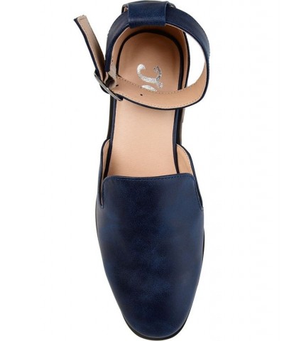 Women's Loreta Flats Blue $42.00 Shoes