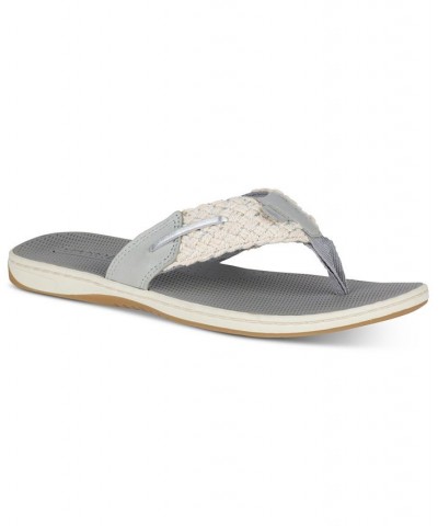 Women's Parrotfish Flip-Flop Sandal Gray $25.80 Shoes