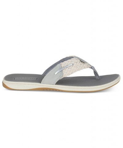 Women's Parrotfish Flip-Flop Sandal Gray $25.80 Shoes