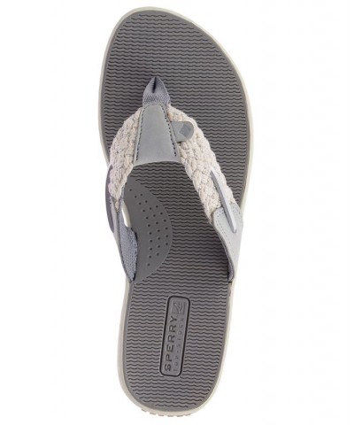 Women's Parrotfish Flip-Flop Sandal Gray $25.80 Shoes