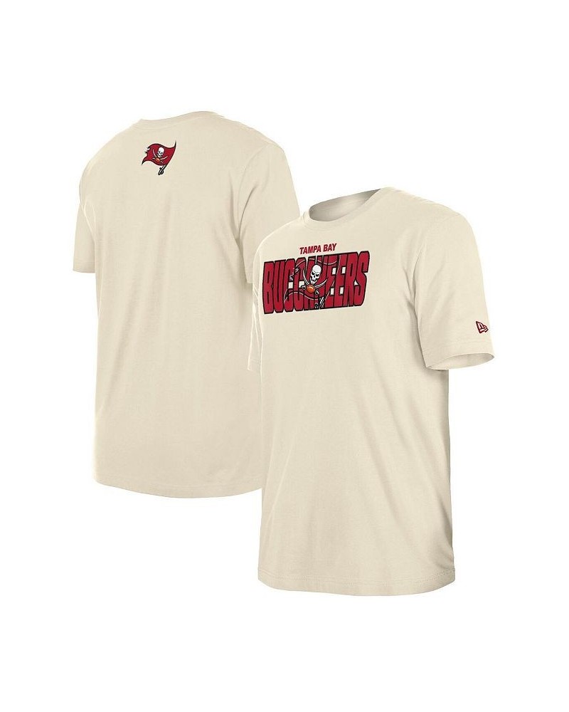 Men's Cream Tampa Bay Buccaneers 2023 NFL Draft T-shirt $29.69 T-Shirts