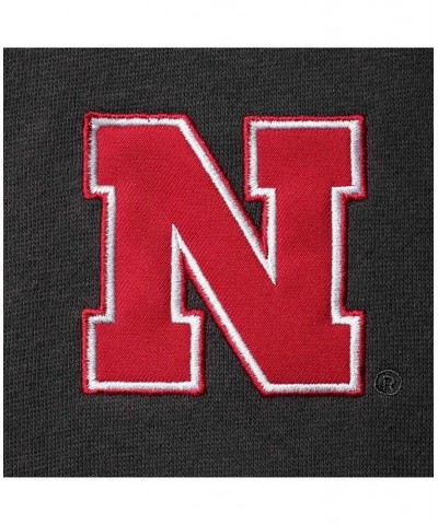 Men's Charcoal Nebraska Huskers Tortugas Logo Quarter-Zip Jacket $35.99 Sweatshirt