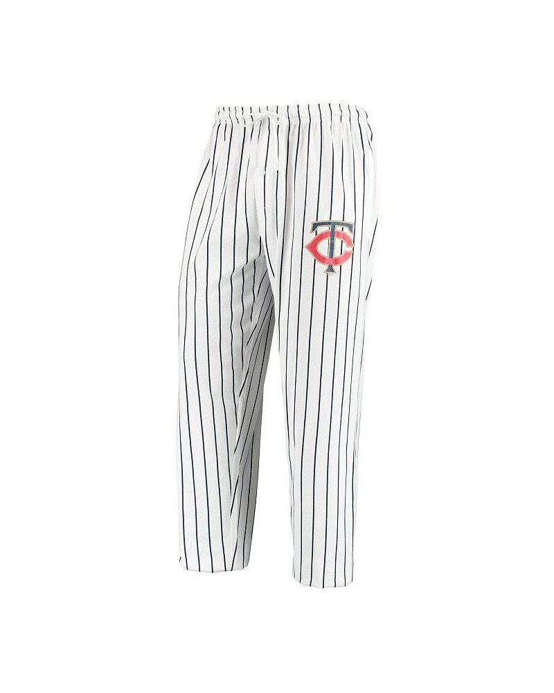 Men's White, Navy Minnesota Twins Vigor Lounge Pant $24.75 Pajama