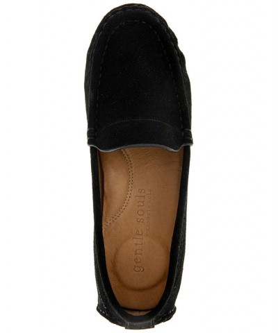 Women's Mina Driving Loafer Flats Brown $90.65 Shoes