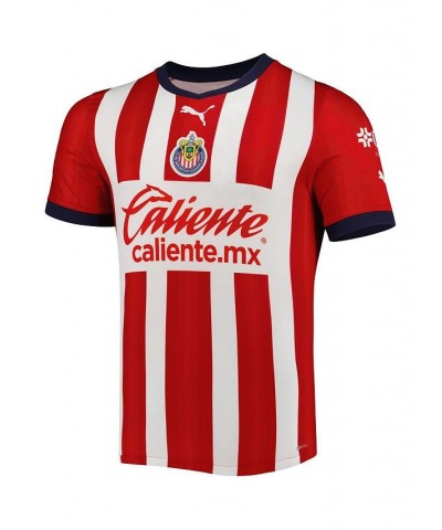 Men's Red Chivas 2022/23 Home Replica Jersey $53.99 Jersey