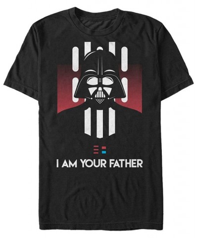 Star Wars Men's Classic Darth Vader I Am Your Father Short Sleeve T-Shirt Black $14.00 T-Shirts