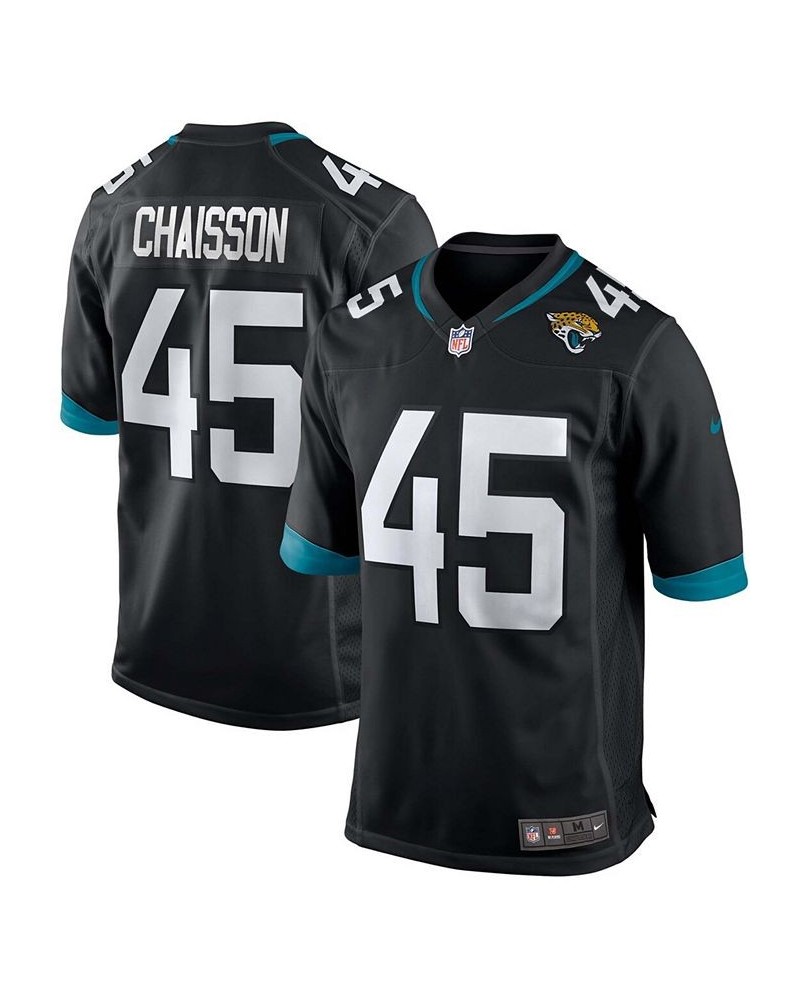 Men's K'Lavon Chaisson Black Jacksonville Jaguars Game Jersey $56.00 Jersey