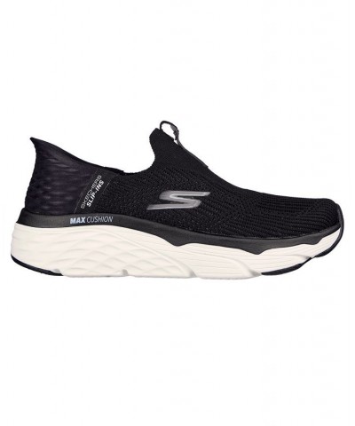 Women's Slip-Ins: Max Cushioning - Smooth Transition Slip-On Walking Sneakers Black $39.60 Shoes