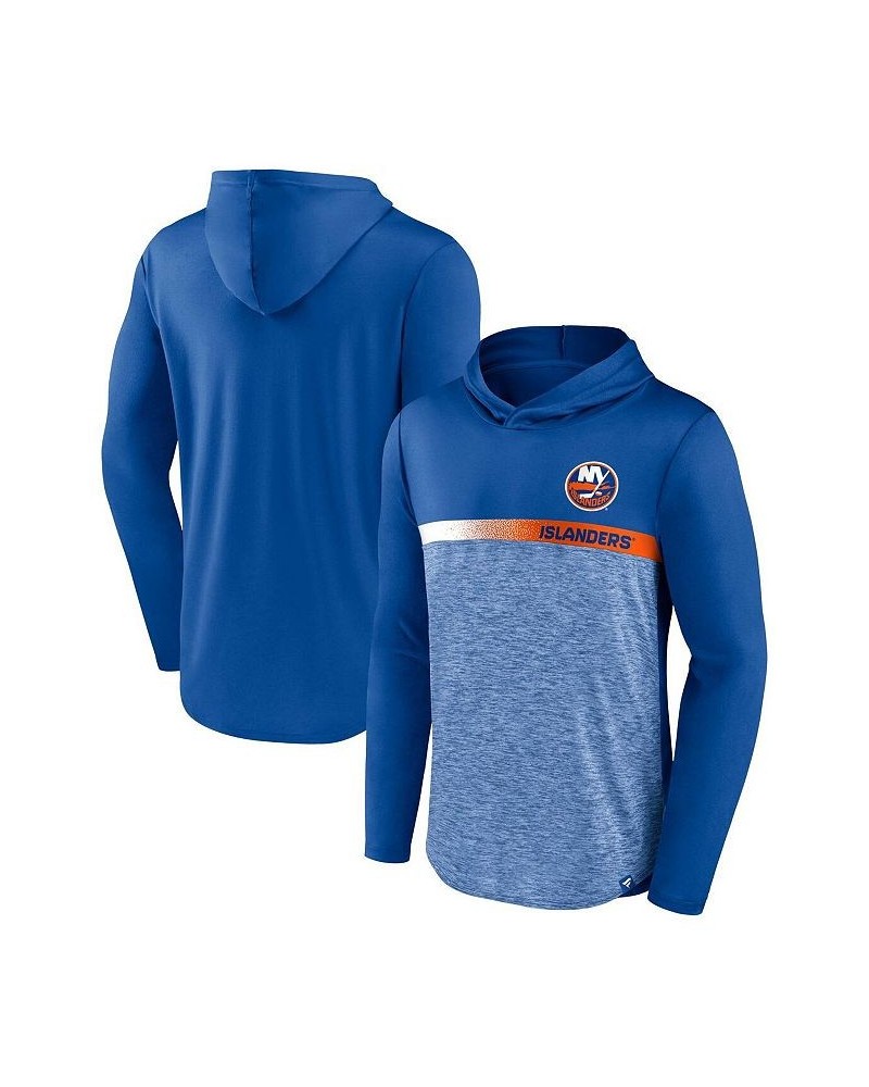 Men's Branded Royal New York Islanders Podium Defender Pullover Hoodie $21.93 Sweatshirt