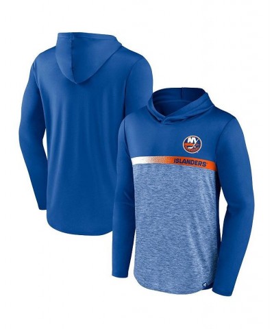 Men's Branded Royal New York Islanders Podium Defender Pullover Hoodie $21.93 Sweatshirt