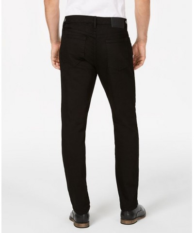 Men's Straight-Fit Stretch Jeans Black $20.58 Jeans