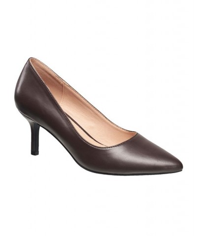 Women's Kate Flex Pumps Brown $44.10 Shoes