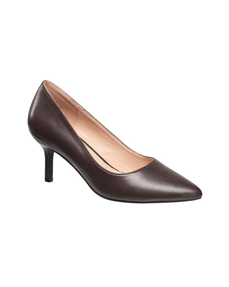 Women's Kate Flex Pumps Brown $44.10 Shoes