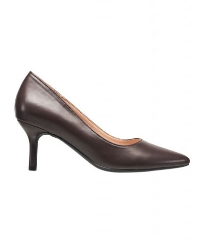 Women's Kate Flex Pumps Brown $44.10 Shoes