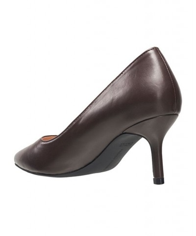 Women's Kate Flex Pumps Brown $44.10 Shoes