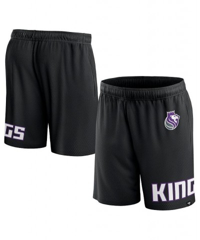 Men's Branded Black Sacramento Kings Free Throw Mesh Shorts $21.99 Shorts