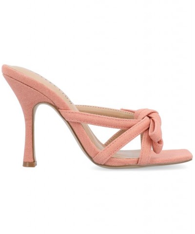 Women's Cilicia Stiletto Sandal Pink $49.39 Shoes