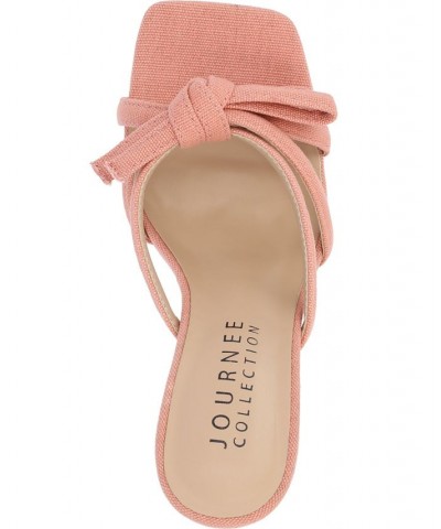 Women's Cilicia Stiletto Sandal Pink $49.39 Shoes