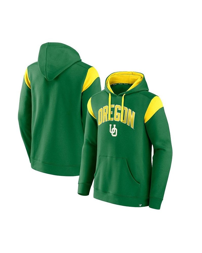 Men's Branded Green Oregon Ducks Game Over Pullover Hoodie $28.70 Sweatshirt