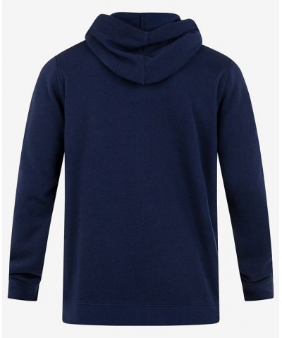 Men's Icon Chest Logo Full Zip Hooded Sweatshirt Obsidian $34.45 Sweatshirt