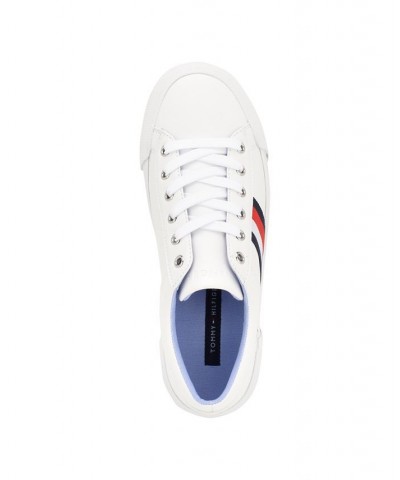 Women's Gilez Casual Lace-up Sneakers White $34.50 Shoes