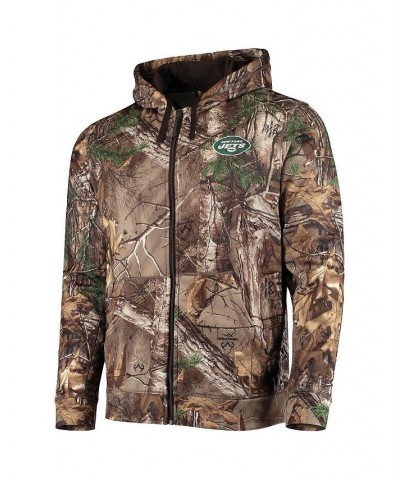 Men's Realtree Camo New York Jets Trophy Tech Fleece Full-Zip Hoodie $39.10 Sweatshirt