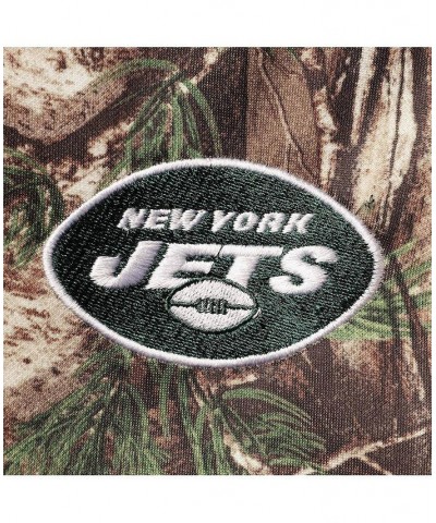 Men's Realtree Camo New York Jets Trophy Tech Fleece Full-Zip Hoodie $39.10 Sweatshirt