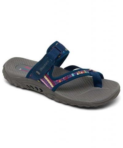 Women's Reggae - Mad Swag Athletic Sandals Blue $32.45 Shoes