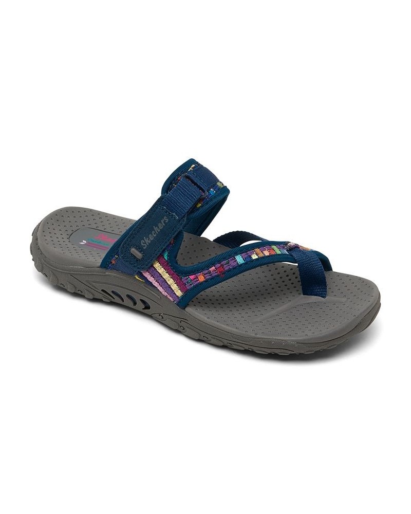 Women's Reggae - Mad Swag Athletic Sandals Blue $32.45 Shoes