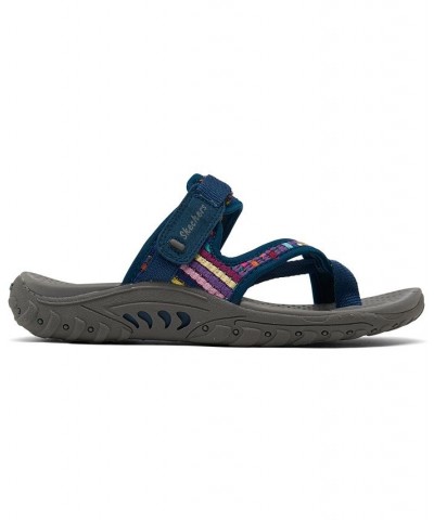 Women's Reggae - Mad Swag Athletic Sandals Blue $32.45 Shoes