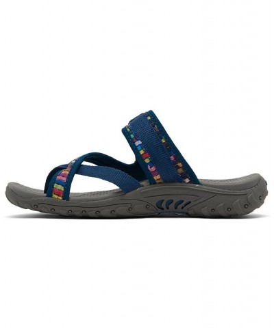 Women's Reggae - Mad Swag Athletic Sandals Blue $32.45 Shoes