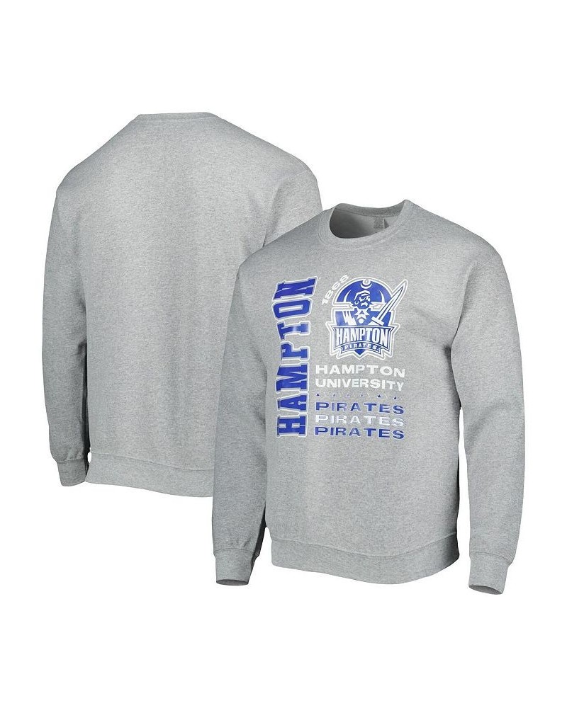 Men's Gray Hampton Pirates Pullover Sweatshirt $22.50 Sweatshirt