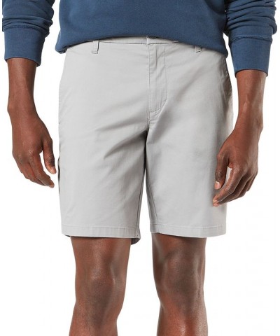 Men's Big & Tall Ultimate Supreme Flex Stretch Solid Shorts Gray $24.29 Shorts