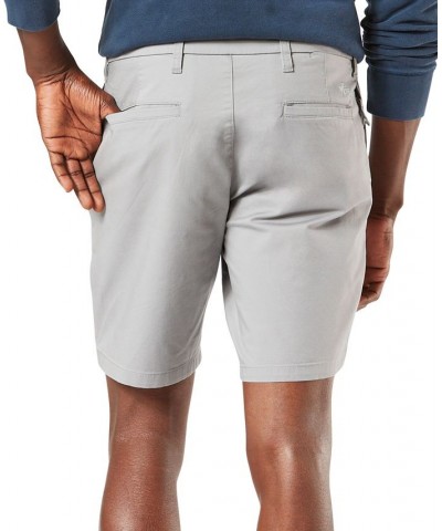 Men's Big & Tall Ultimate Supreme Flex Stretch Solid Shorts Gray $24.29 Shorts