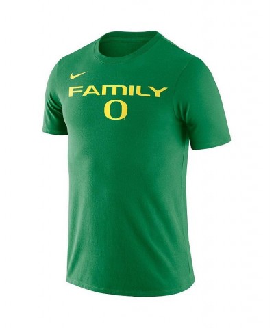 Men's Green Oregon Ducks Family T-shirt $15.39 T-Shirts