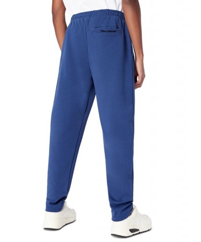 Men's Signature Fleece Logo Sweatpants Blue $39.48 Pants