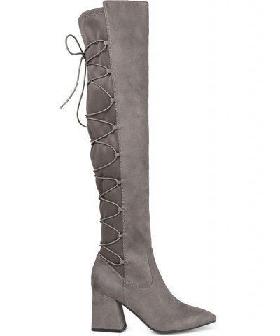 Women's Valorie Extra Wide Calf Boots PD02 $51.00 Shoes