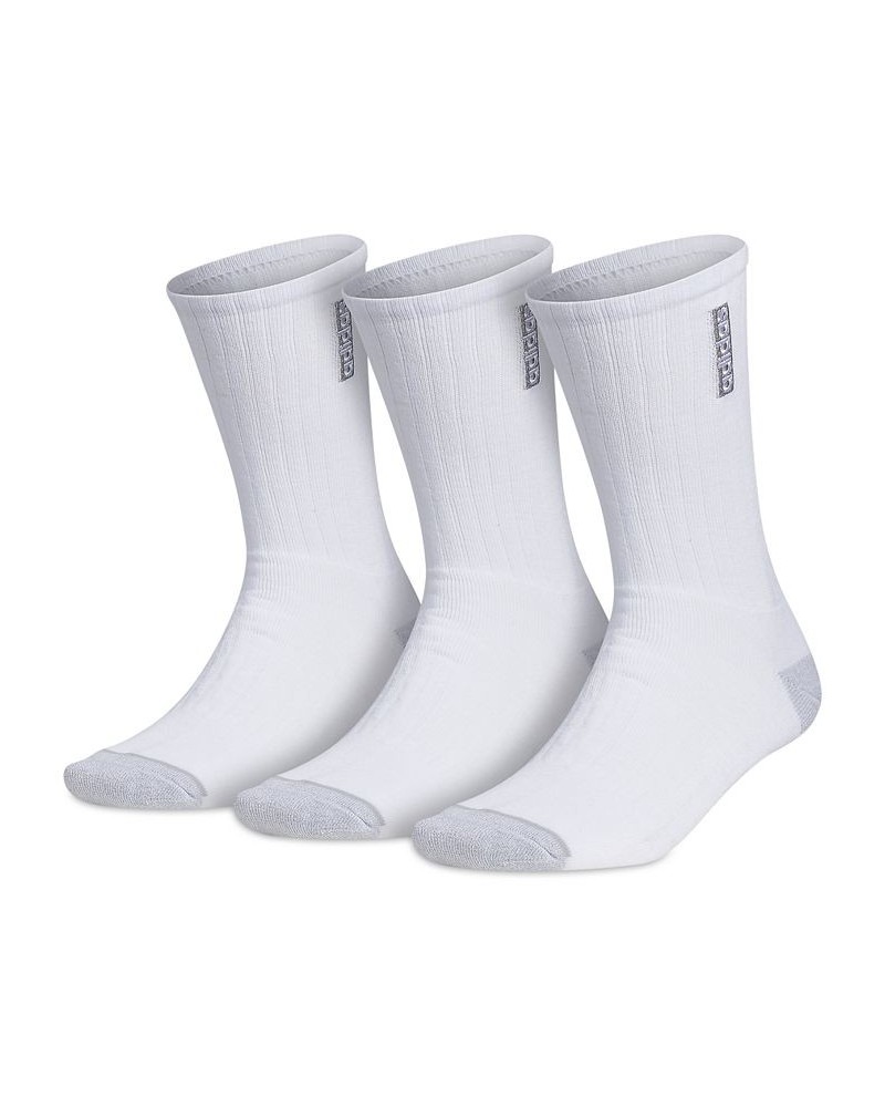 Men's 3-Pack Classic Cushioned Crew Socks White $11.76 Socks