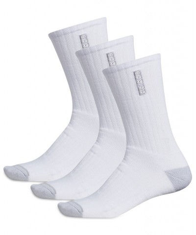 Men's 3-Pack Classic Cushioned Crew Socks White $11.76 Socks