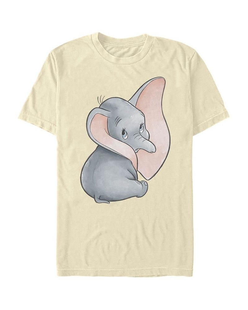 Men's Dumbo Just Dumbo Short Sleeve T-shirt Ivory/Cream $17.84 T-Shirts