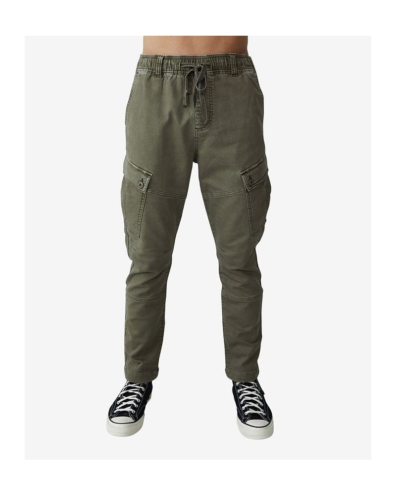 Men's Military- Inspired Cargo Pants Green $40.79 Pants