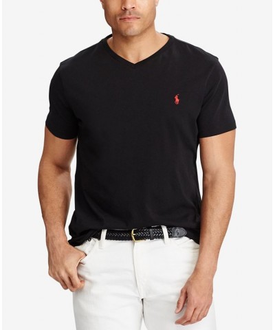 Men's Big & Tall Classic Fit V-Neck T-Shirt Black $27.30 T-Shirts